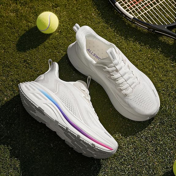 ALLSWIFIT Women's Slip On Walking Shoes Hands